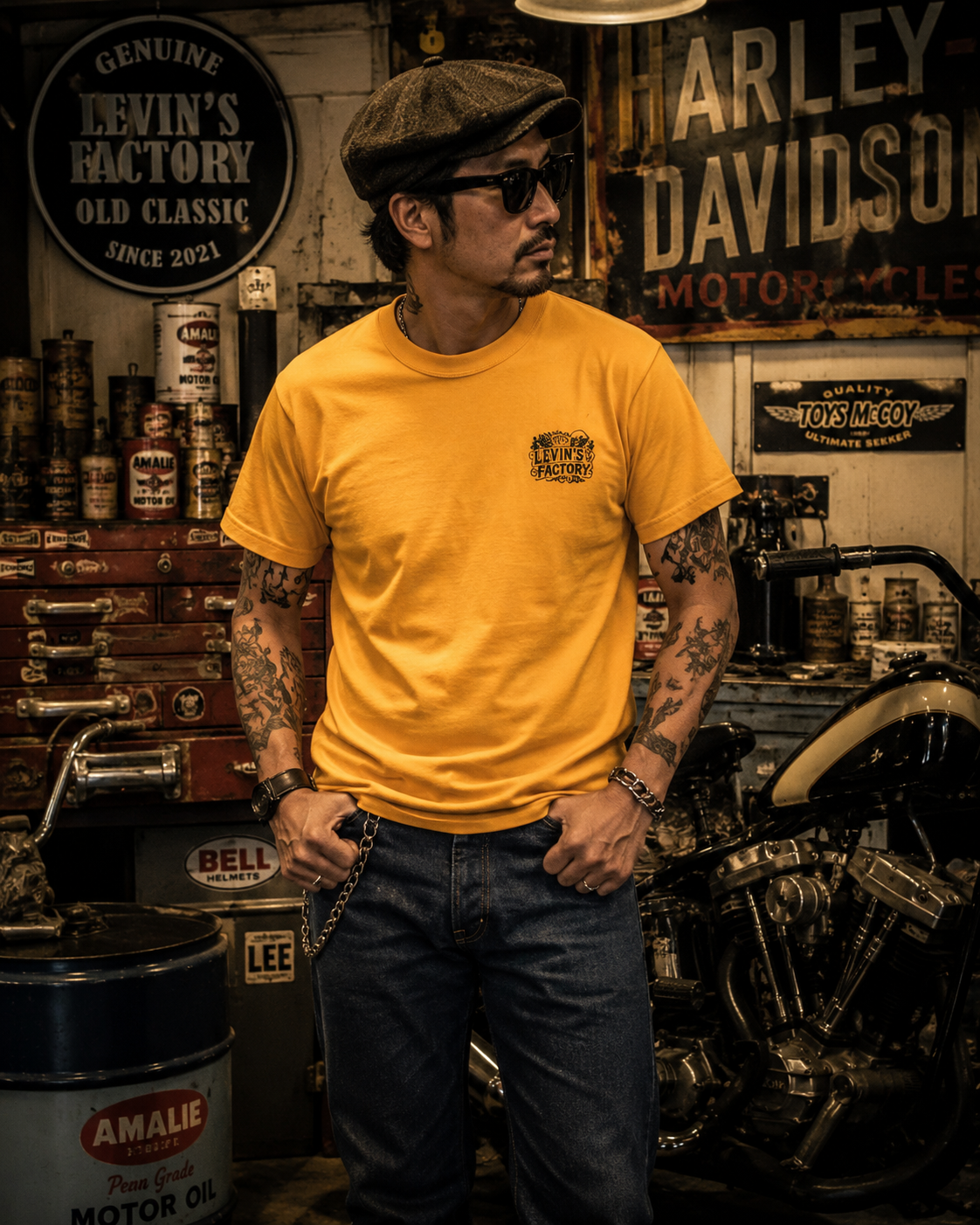 Levin‘s Factory　オープンエンドTシャツ