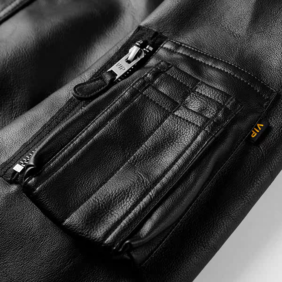 Levin'sfactory　MA-1レザージャケット