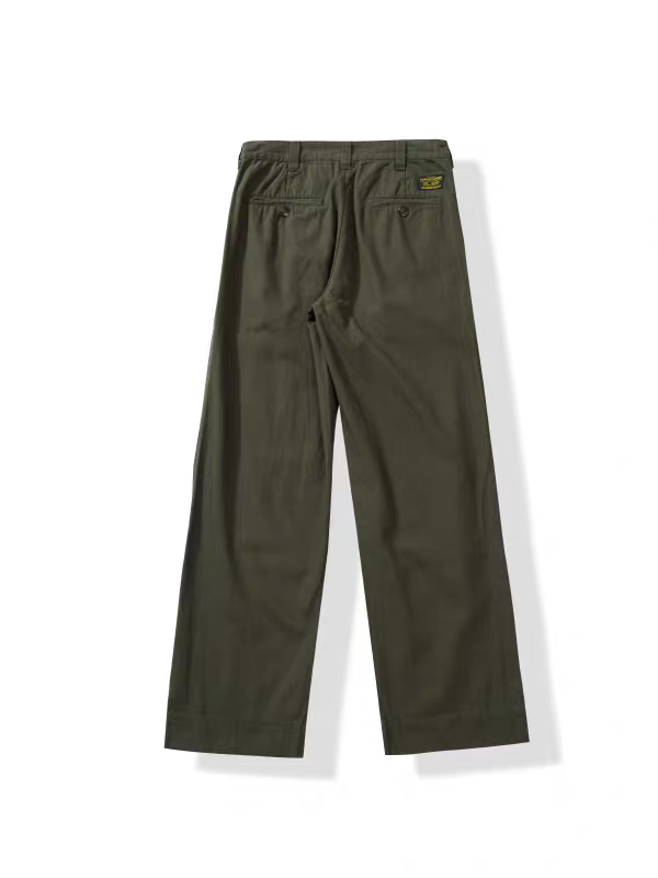 OKONKUWO 1950’ｓハイウェストレトロパンツ