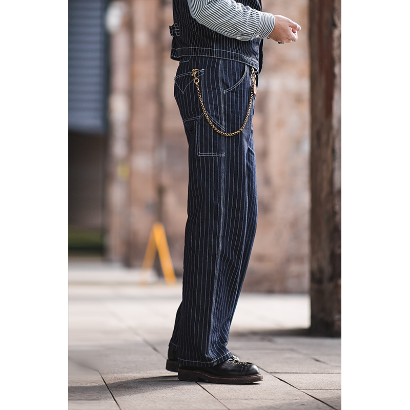 OKONKUWO ストライプデニムパンツ | Levin`s Factory OKONKUWO ストライプデニムパンツ | Levin`s Factory