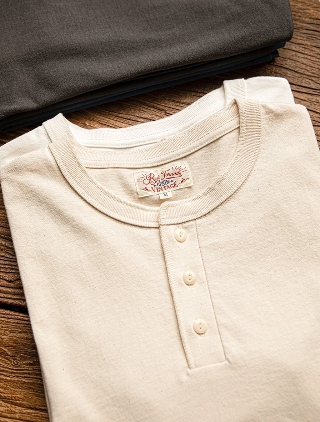 復刻版Red torunado ヘンリーネックシャツ長袖 | Levin`s Factory 復刻版Red torunado ヘンリーネックシャツ長袖 | Levin`s Factory